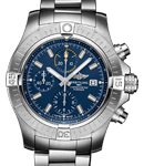 Avenger II Chronograph in Steel on Steel Bracelet with Blue Dial