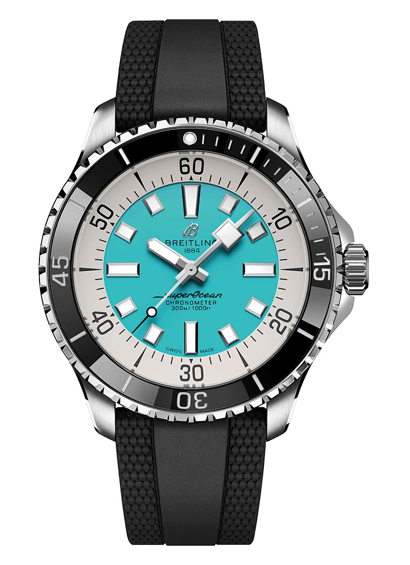 Breitling Superocean Automatic 44mm in Steel with Black Bezel