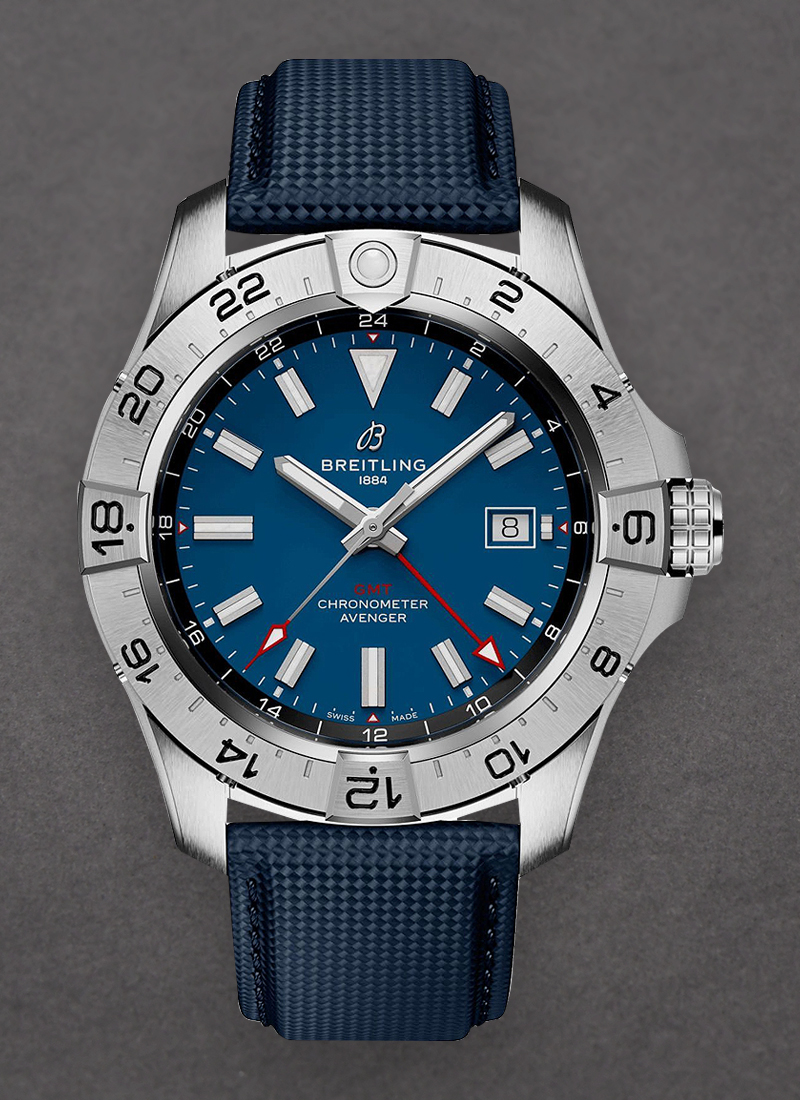 Breitling Avenger Automatic GMT 44mm in Steel