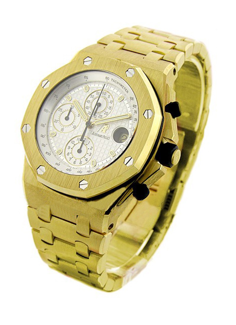 25721BA Audemars Piguet Royal Oak Offshore Chrono Yellow Gold