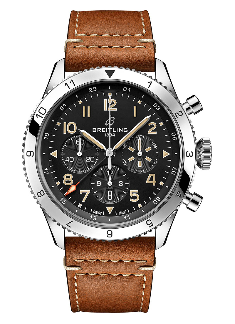 Breitling Super AVI B04 Chronograph GMT 46 P-51 Mustang in Steel