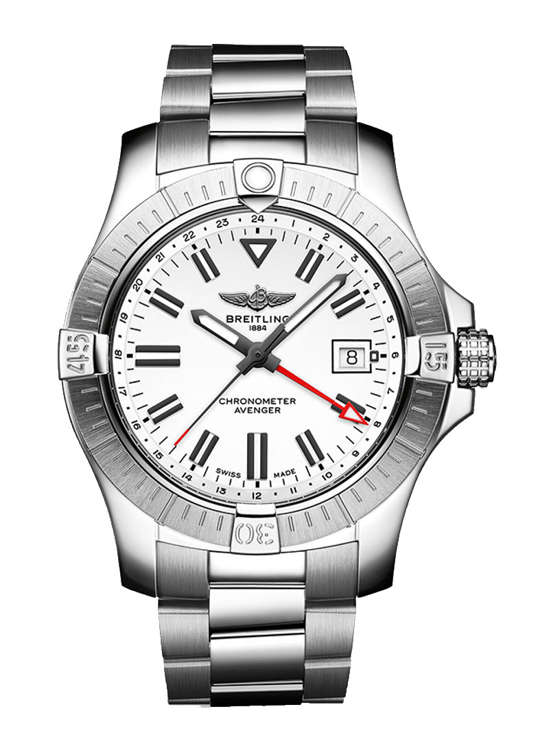 Breitling Avenger Automatic GMT 43 in Steel