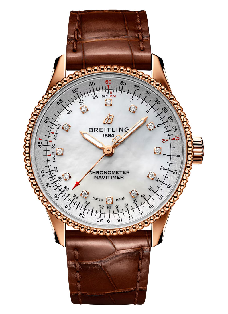 Breitling Navitimer Automatic 35mm in Rose Gold