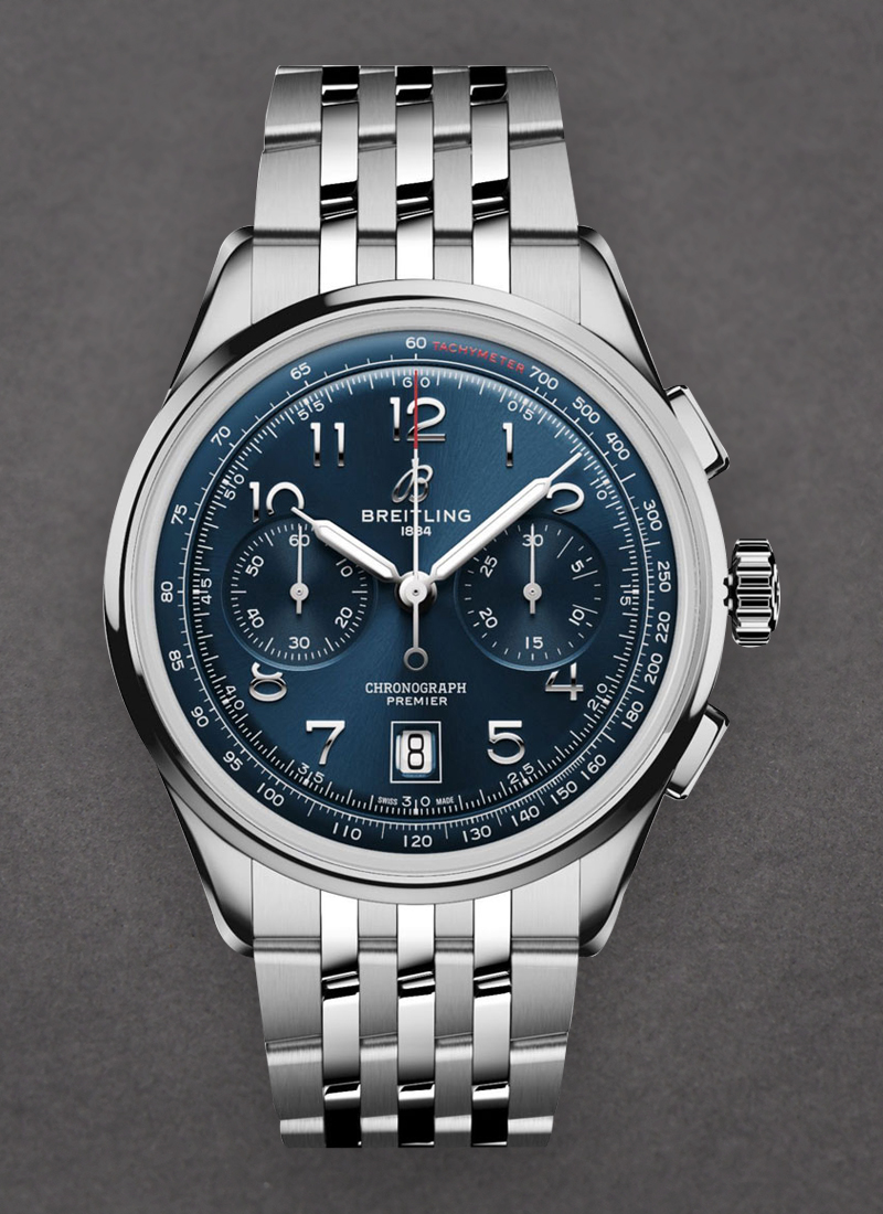 Breitling Premier B01 Chronograph 42mm in Steel