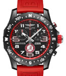 Endurance Pro University of Alabama in Breitlight on Red Rubber Strap with Black Dial