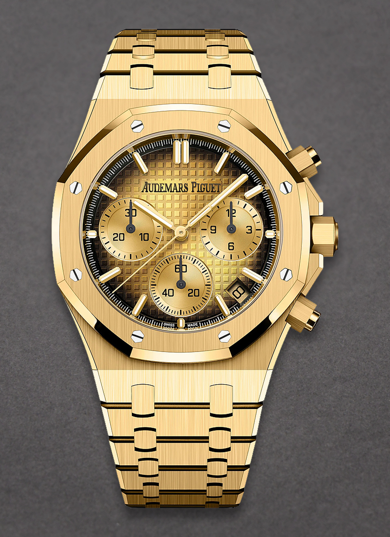 Audemars Piguet Royal Oak Chronograph 41mm in Yellow Gold 