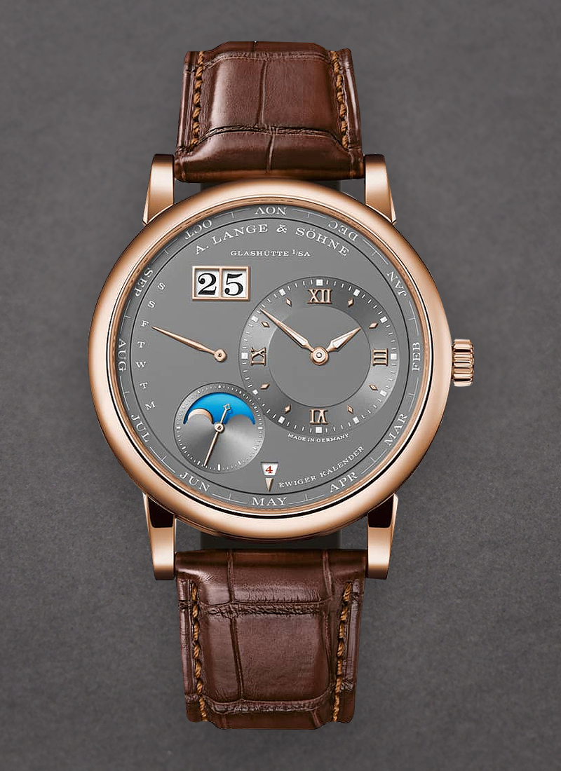 A. Lange & Sohne Lange 1 Perpetual Calendar in Rose Gold