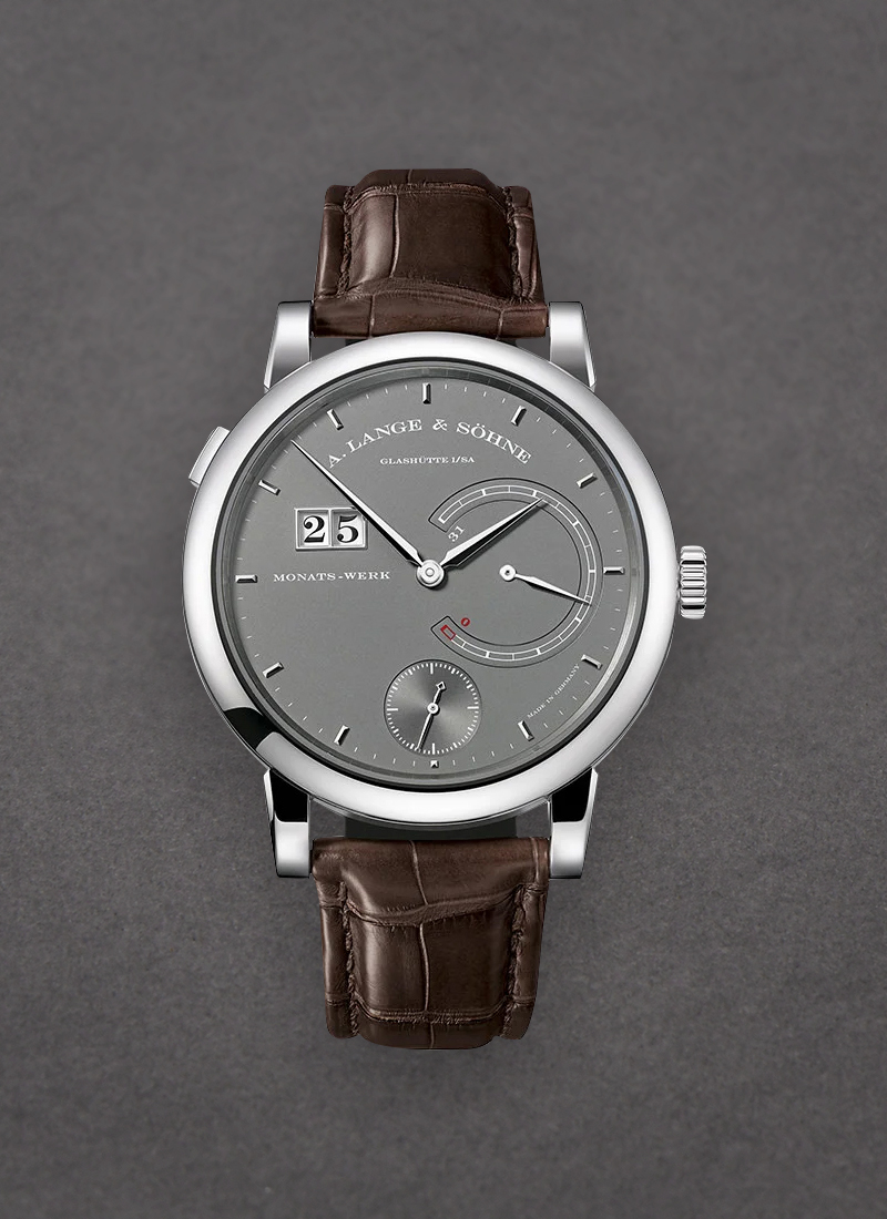 A. Lange & Sohne Lange 31 Mens Manual in White Gold