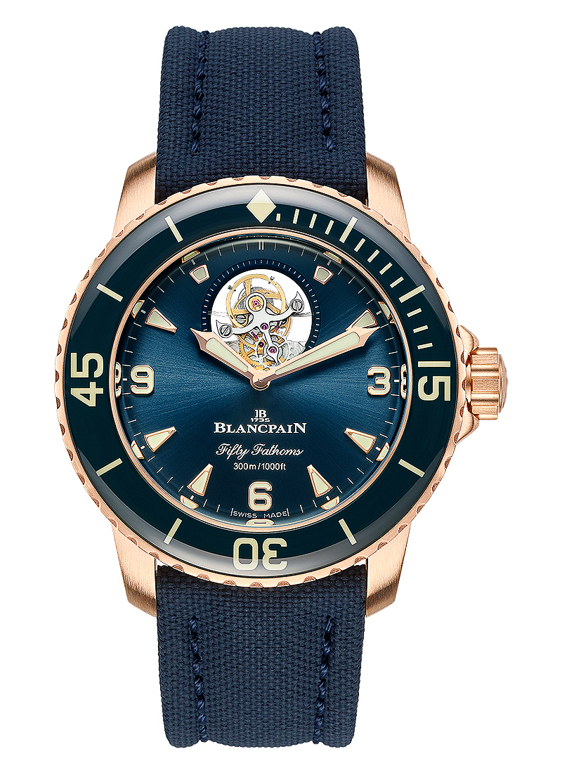 Blancpain Fifty Fathoms Tourbillon 8 Hours in Rose Gold