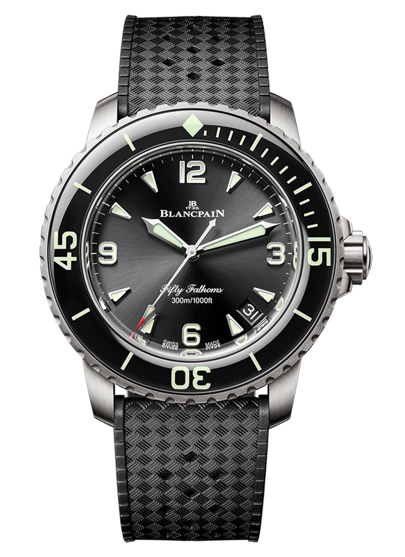 Blancpain Fifty Fathoms Automatique in Titanium with Black Bezel