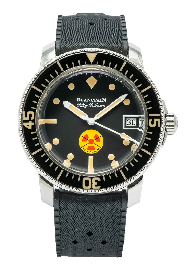 Blancpain Fifty Fathoms No Rad in Steel with Black Bezel - Limited Edition