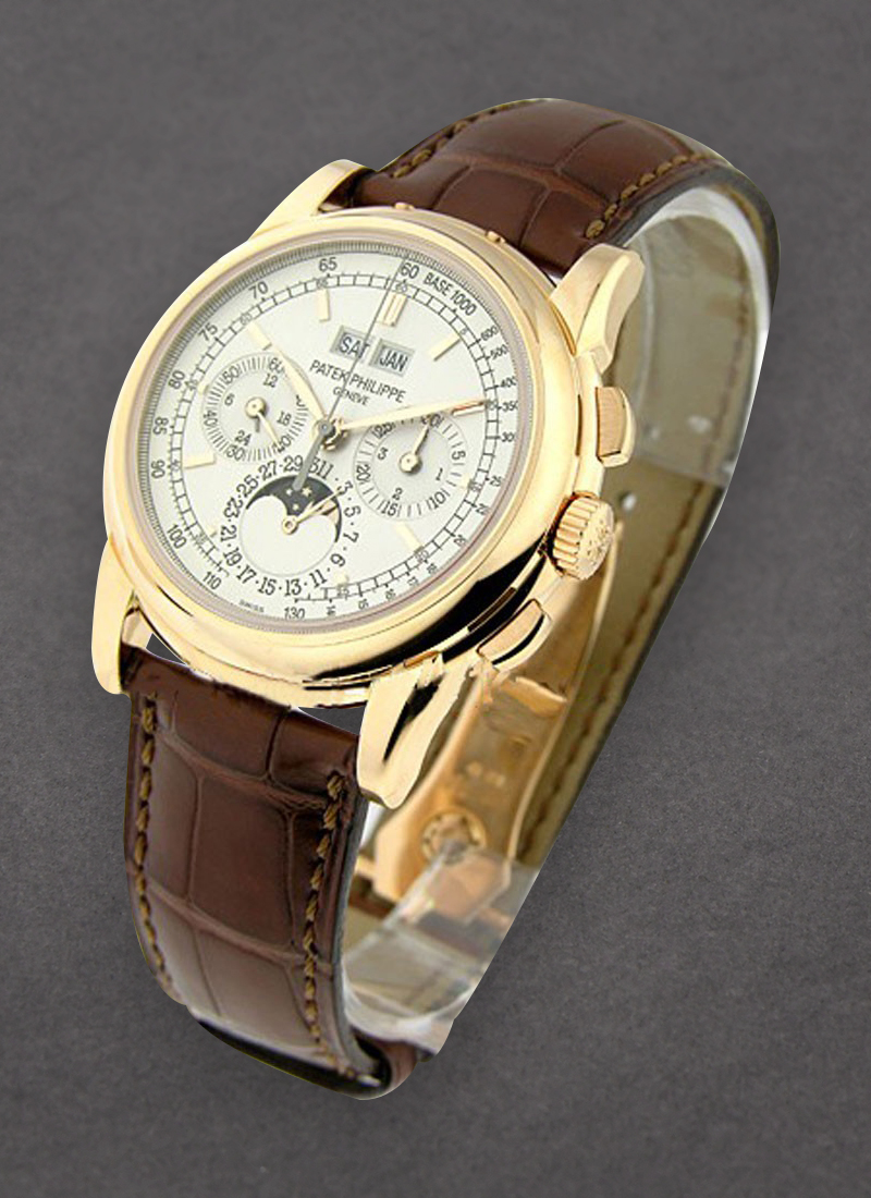 Patek Philippe Perpetual Calendar Chronograph Ref 5970R in Rose Gold