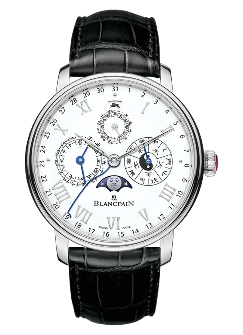 Blancpain Villeret Calendrier Chinois Traditionnel with Platinum