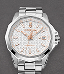 Admiral 38mm Automatic in Titanium on Titanium Bracelet with White Dial