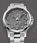 Admiral 42mm Automatic in Steel on Steel Bracelet with Meteorite Dial