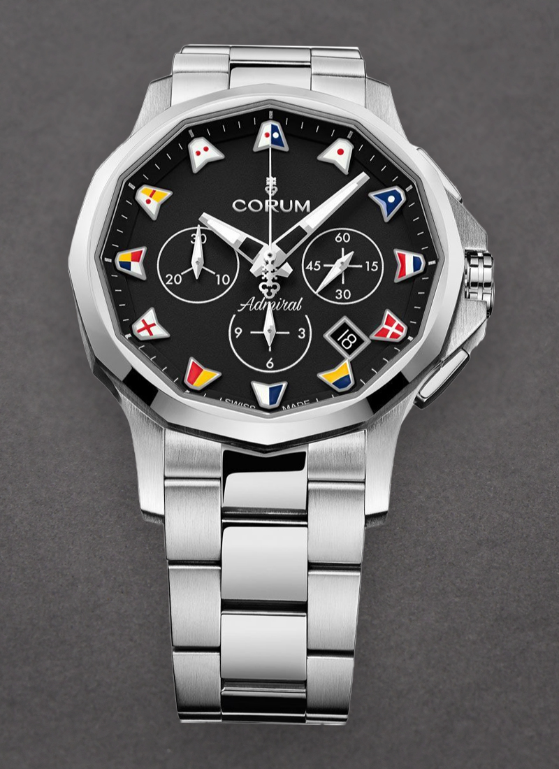 Corum Admiral 42mm Automatic in Steel