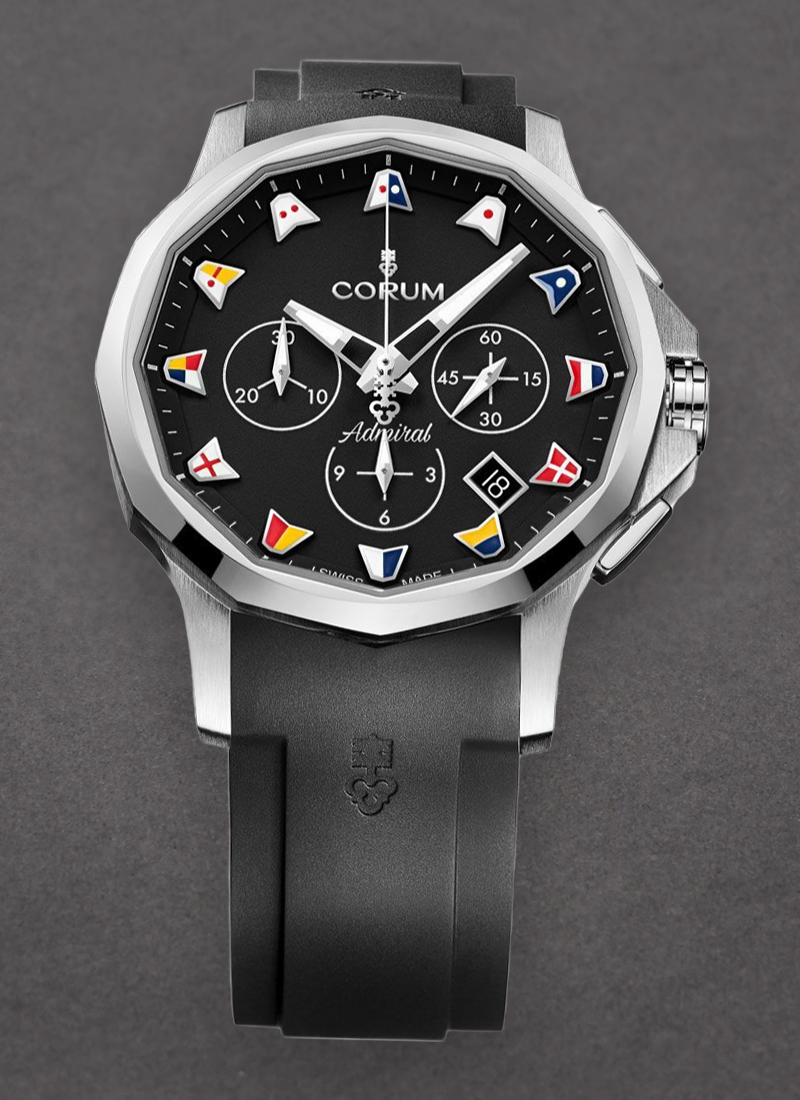 Corum Admiral 42mm Automatic in Steel