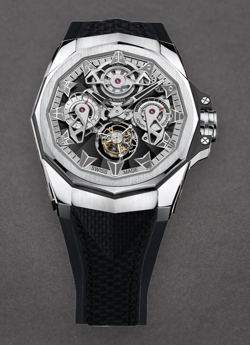 Corum Admiral 45mm Tourbillon Openworked Automatic in Titanium