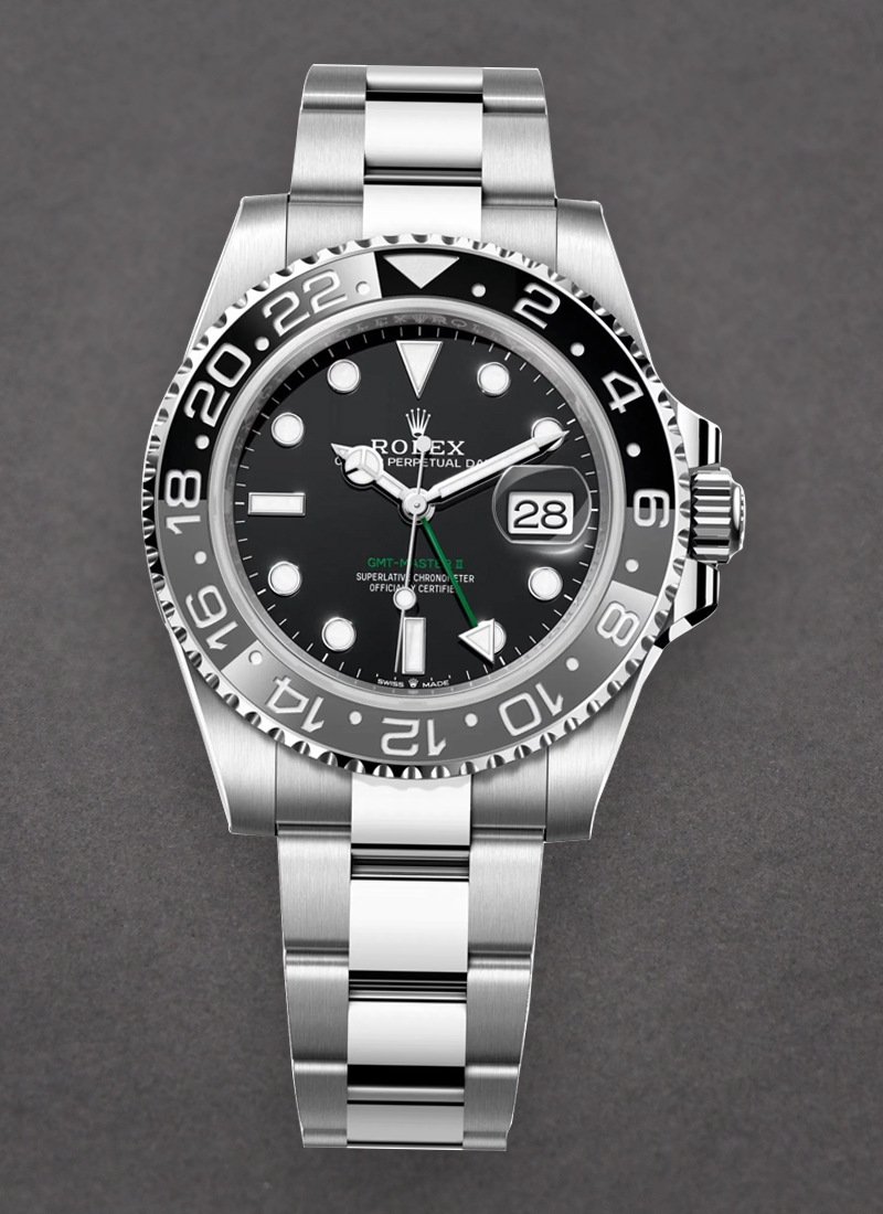 Rolex Unworn GMT Master II Bruce Wayne on Oyster