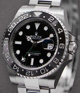 GMT Master II Bruce Wayne on Oyster in Stainless Steel