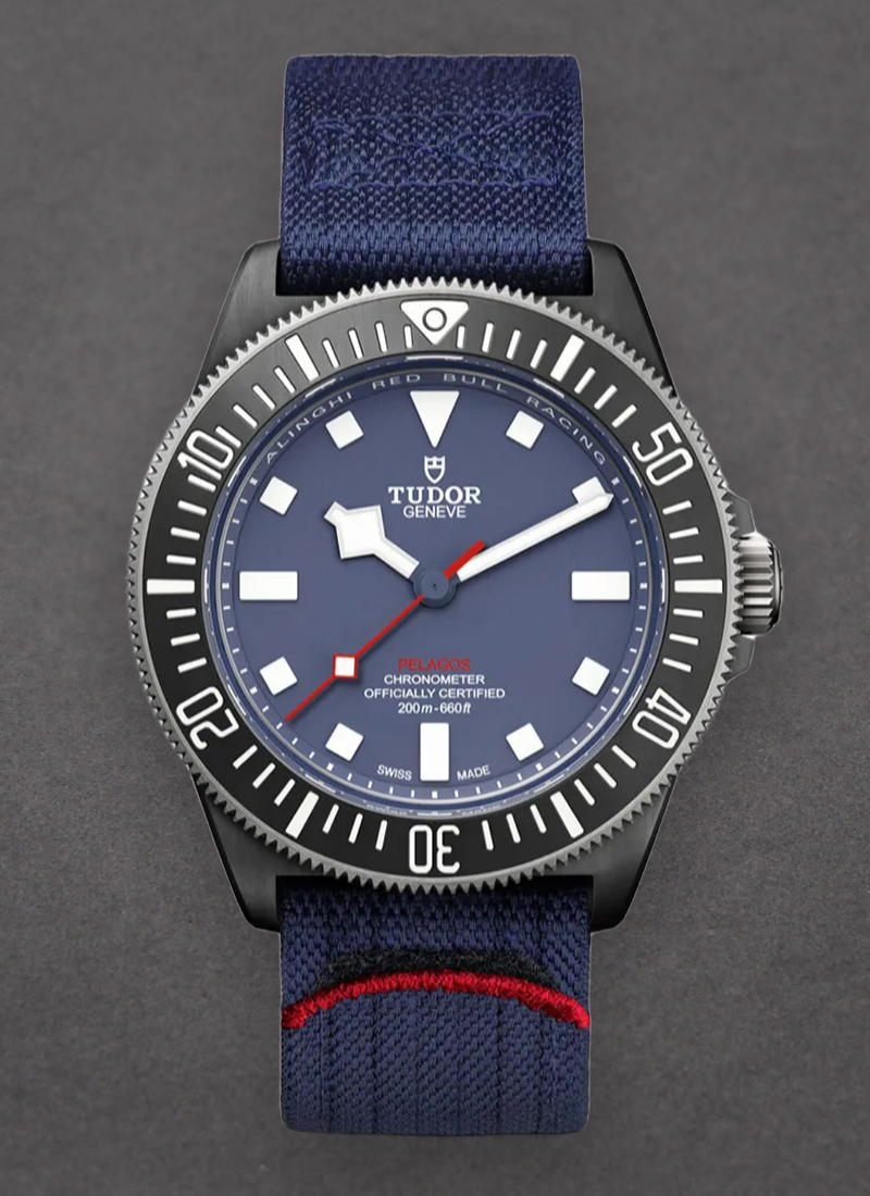 Tudor Pelagos FXD in Black Carbon