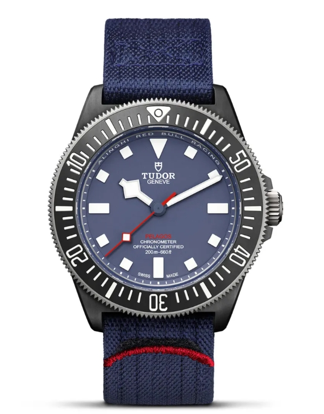 Tudor Pelagos FXD in Black Carbon