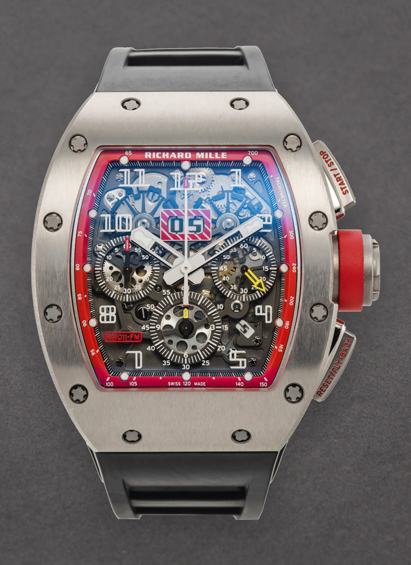 Richard Mille RM 011 Felipe Massa 'Dubail Edition' in White Gold