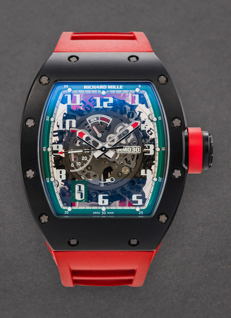 Richard Mille RRM030 Mexico Edition in Black Titanium & Rose Gold