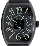Casablanca 10th Anniversary in Black PVD Steel on Black Leather Strap with Black Dial