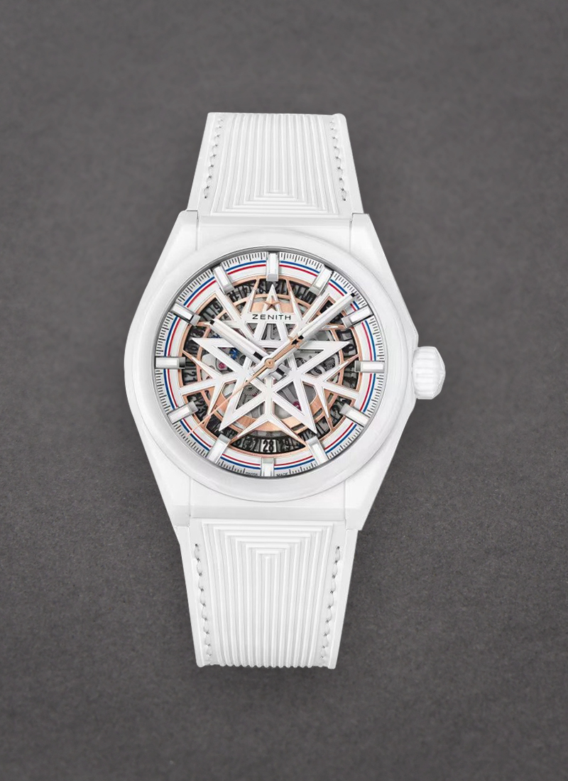 Zenith Defy Classic 41mm in White Ceramic - L.E 100