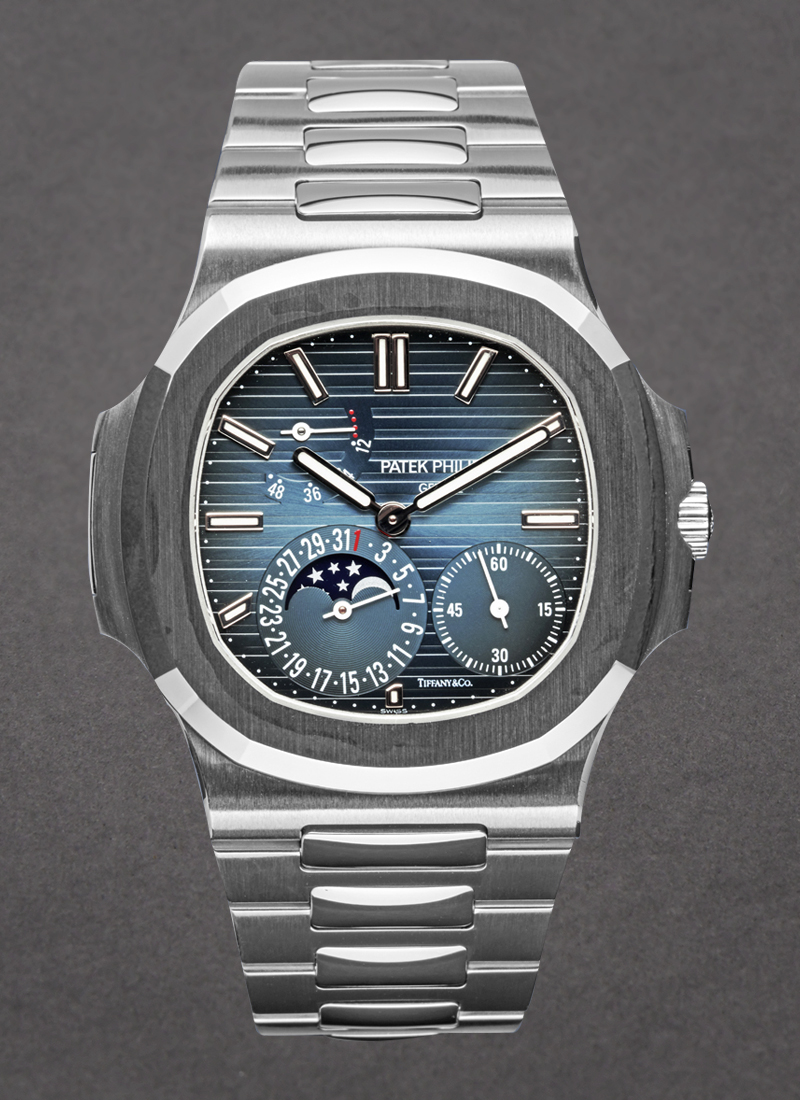 Patek Philippe Nautilus Tiffany 5712 Moon Phase in Steel