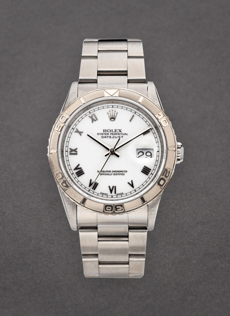 Pre-Owned Rolex Datejust 36mm in Steel with Turn-O-Graph Bezel