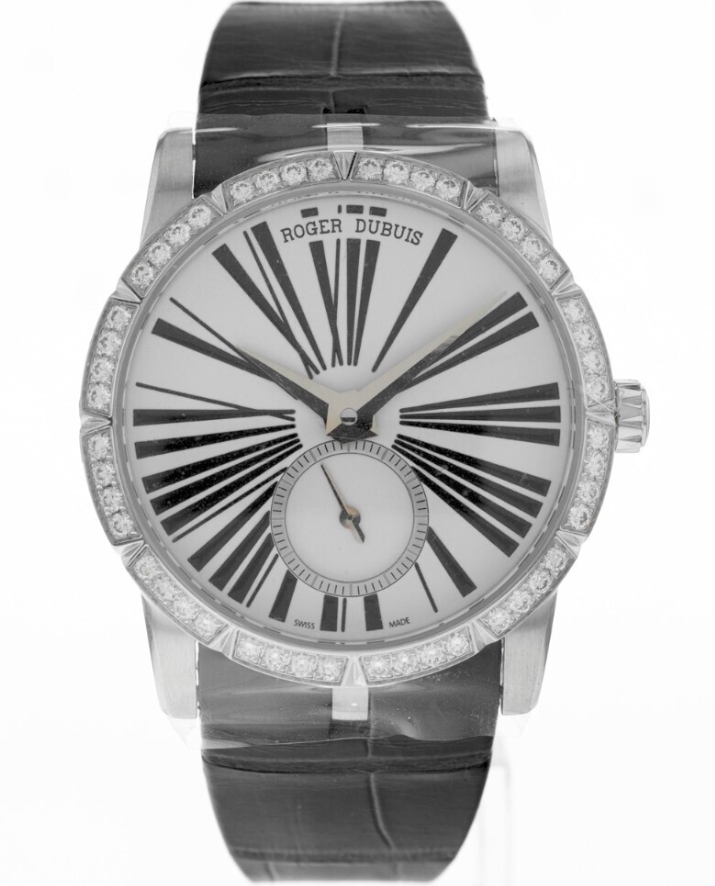 Roger Dubuis Excalibur Automatic 36mm in Steel with Diamond Bezel