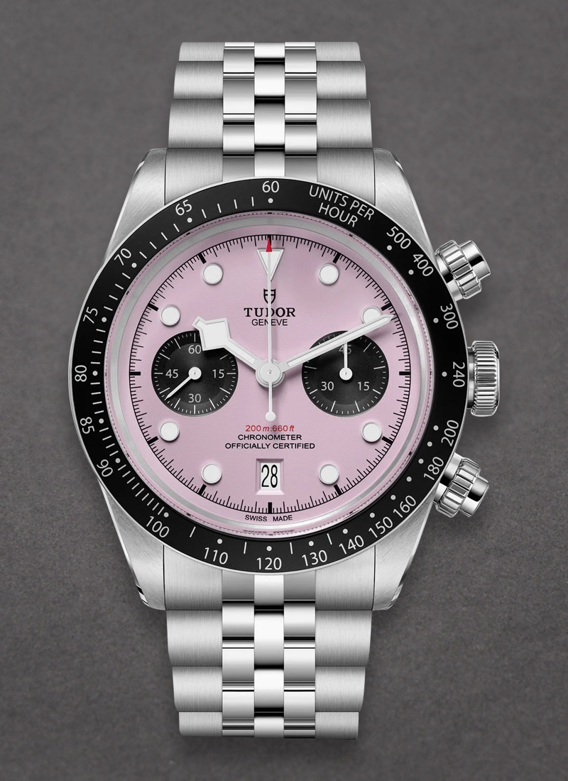 Tudor Heritage Black Bay Chrono in Steel with Black Bezel