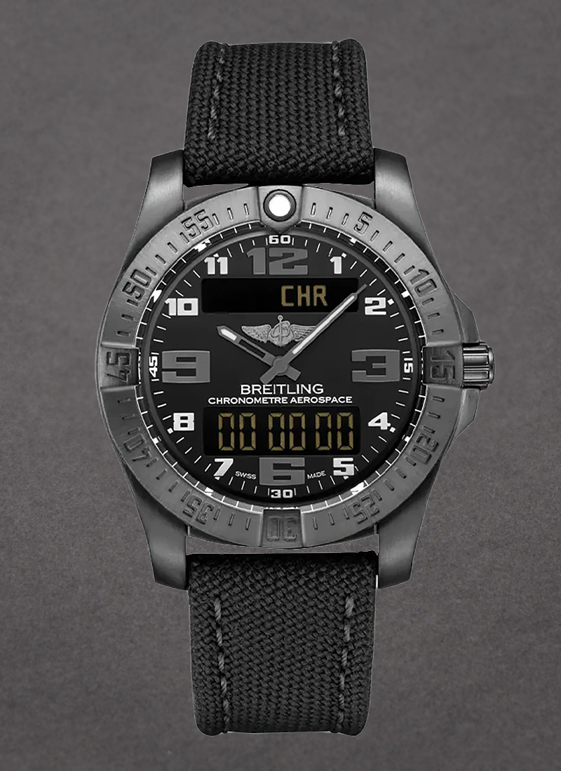 Breitling Professional Aerospace Evo 43mm in Black Titanium