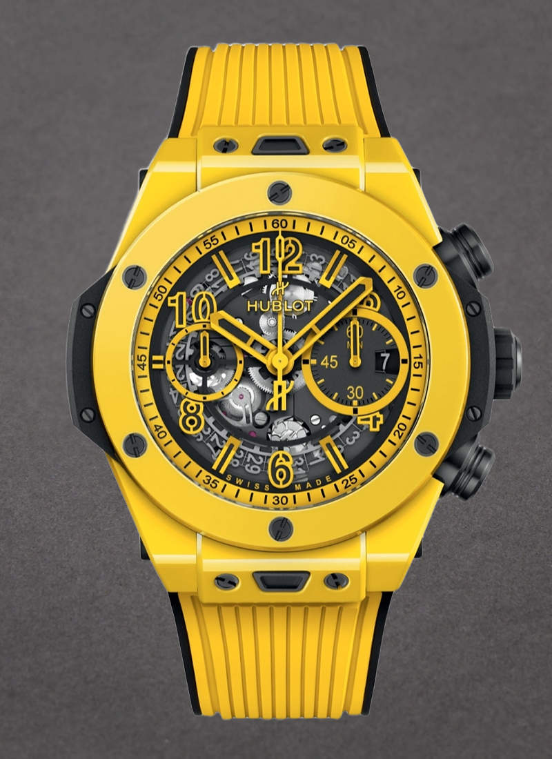 Hublot Big Bang UNICO 44mm in Yellow Ceramic