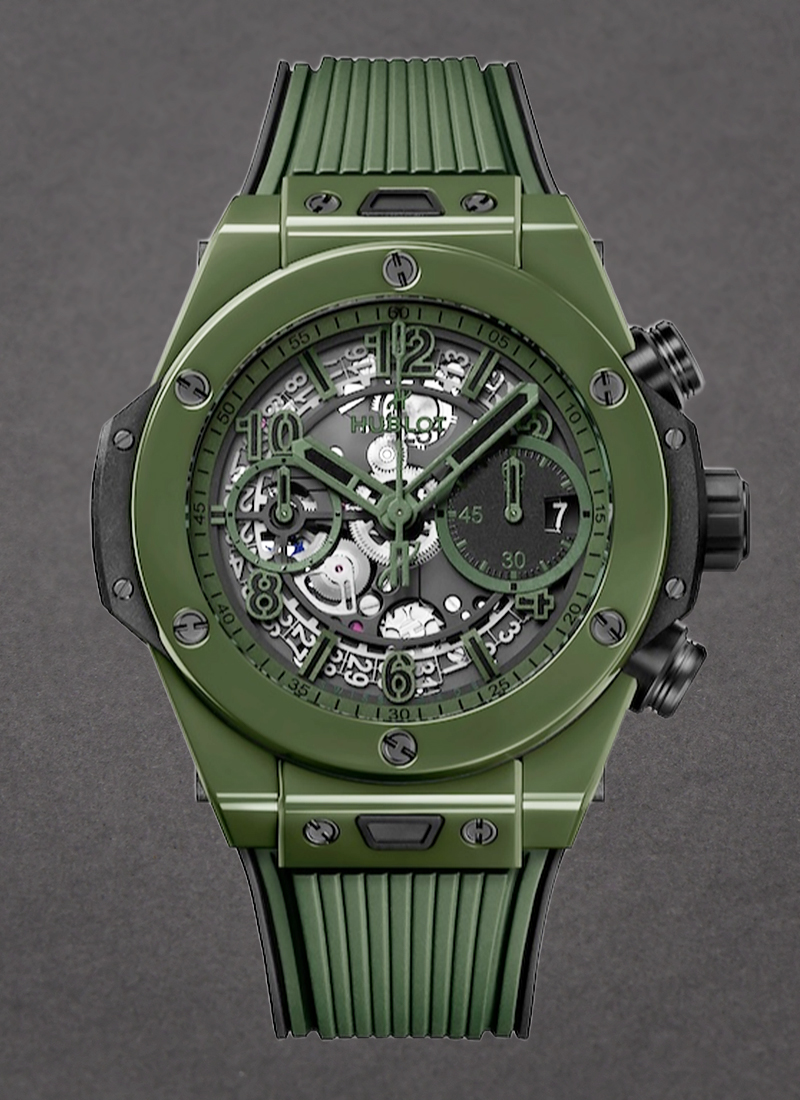 Hublot Big Bang UNICO 42mm in Dark Green Ceramic