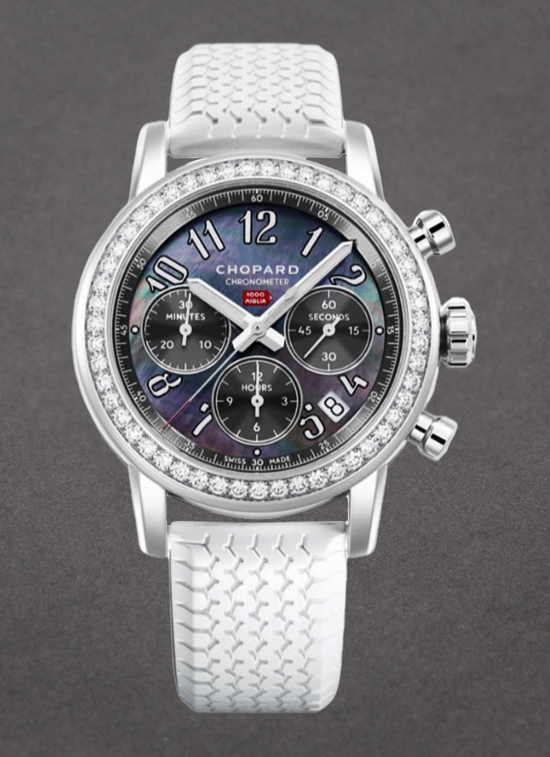 Chopard Mille Miglia Chronograph 39mm Automatic in Steel with Diamond Bezel