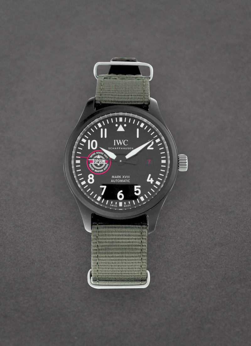 IWC Mark XVIII Top Gun 41mm in Black Ceramic