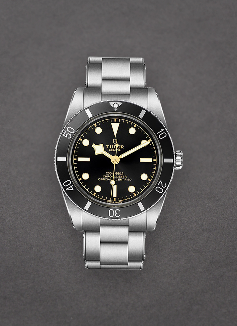 Tudor Black Bay 54 in Steel with Black Bezel