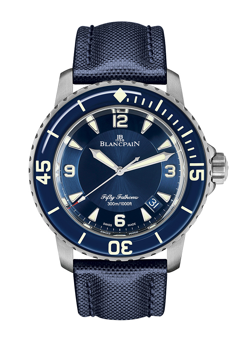 Blancpain Fifty Fathoms 300m Automatic in Titanium