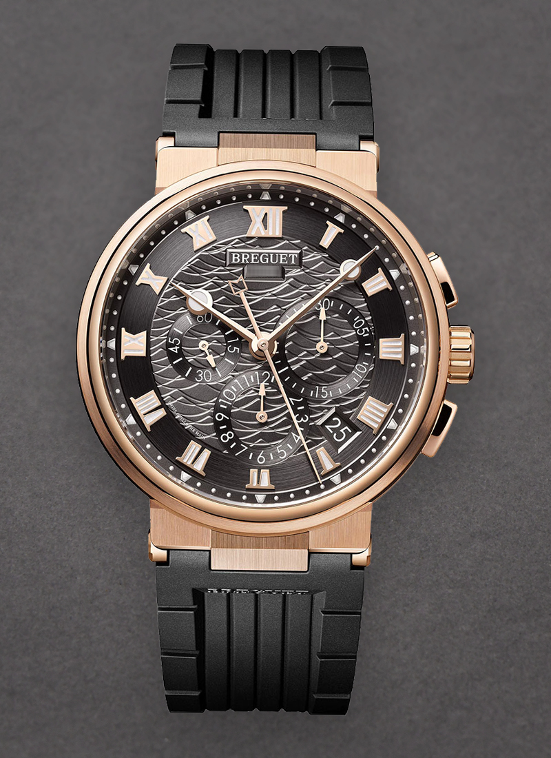 Breguet Marine Chronograph 42.3mm in Rose Gold