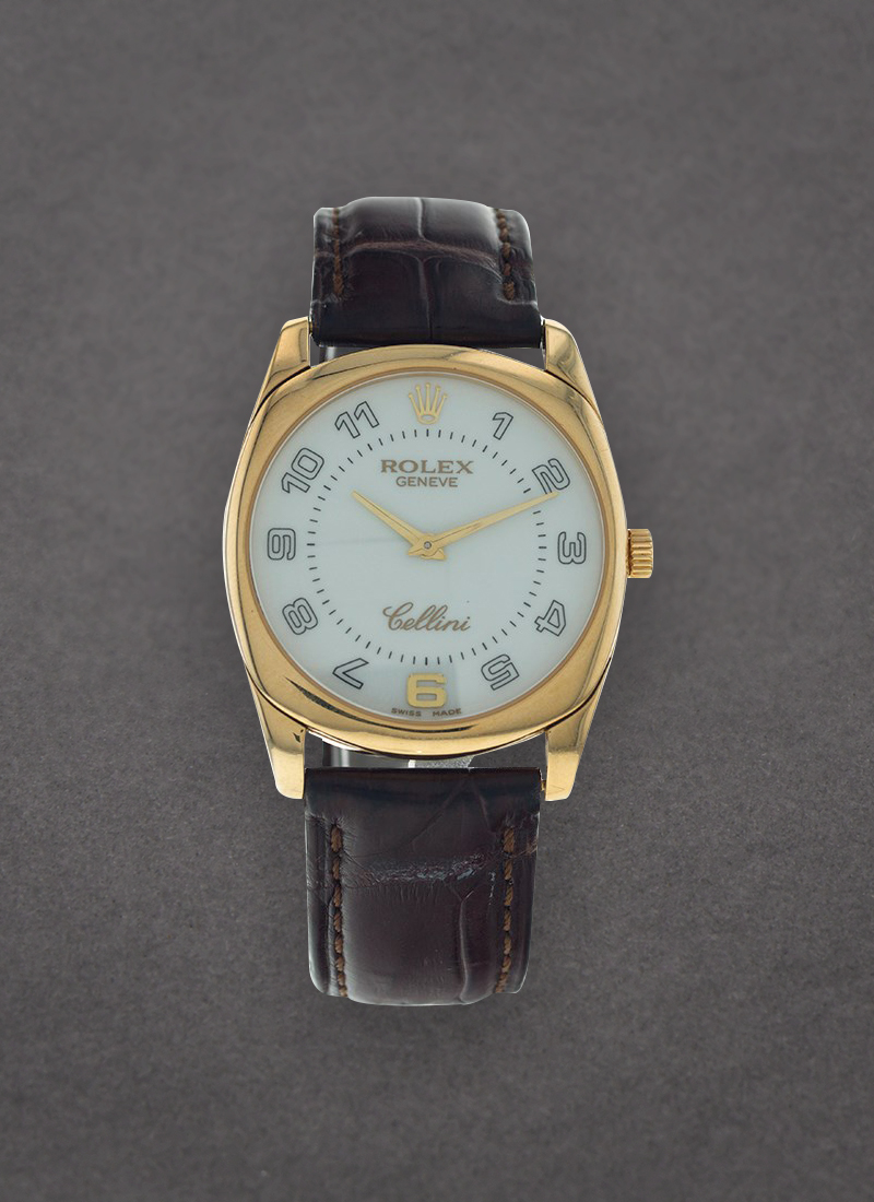 Pre-Owned Rolex Cellini Danaos in Yellow Gold