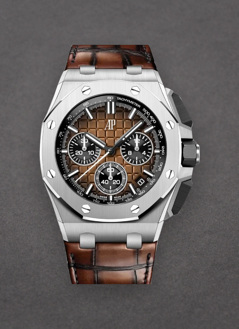 Audemars Piguet Royal Oak Offshore 43mm Automatic Chronograph  in Steel