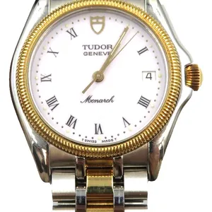 Tudor Monarch 35mm Quartz in Gold & Steel