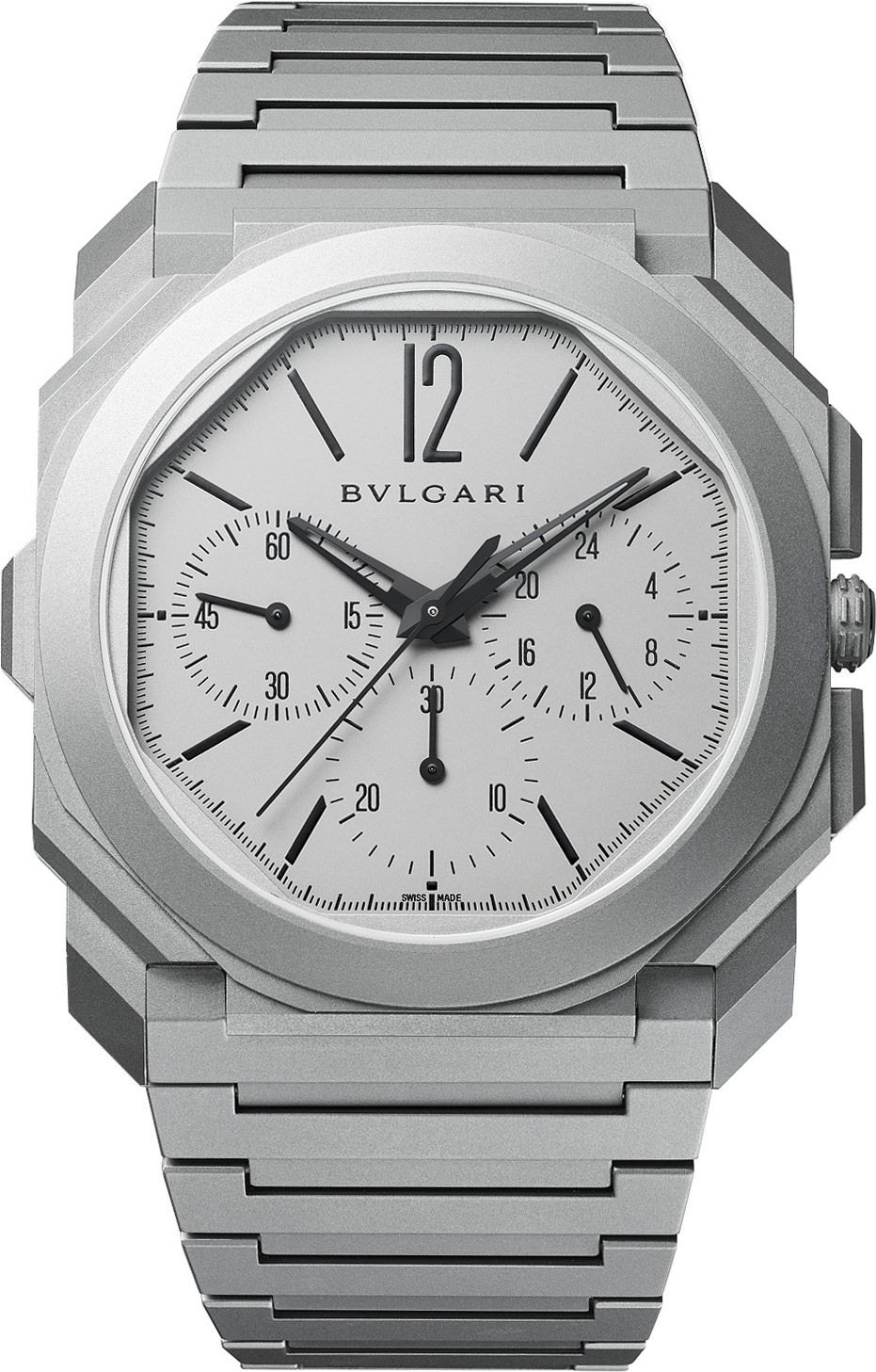 Bvlgari Octo Finissimo Chronograph GMT 42mm in Titanium