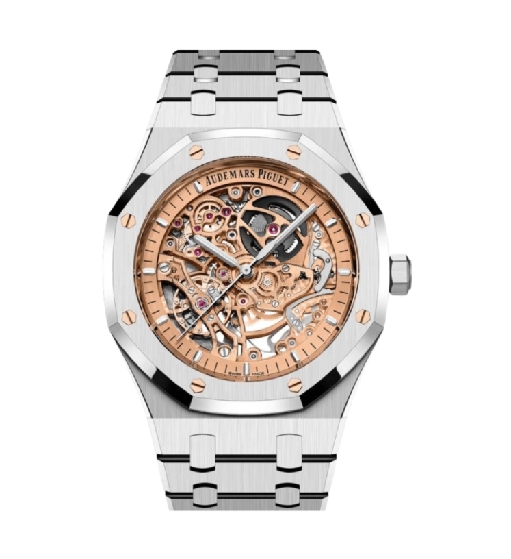 Audemars Piguet Royal Oak 41mm Double Balance Skeleton in Steel