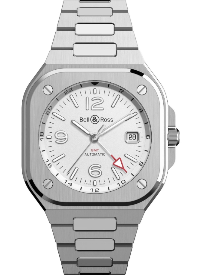 Bell & Ross BR-05 GMT 41mm Automatic in Steel