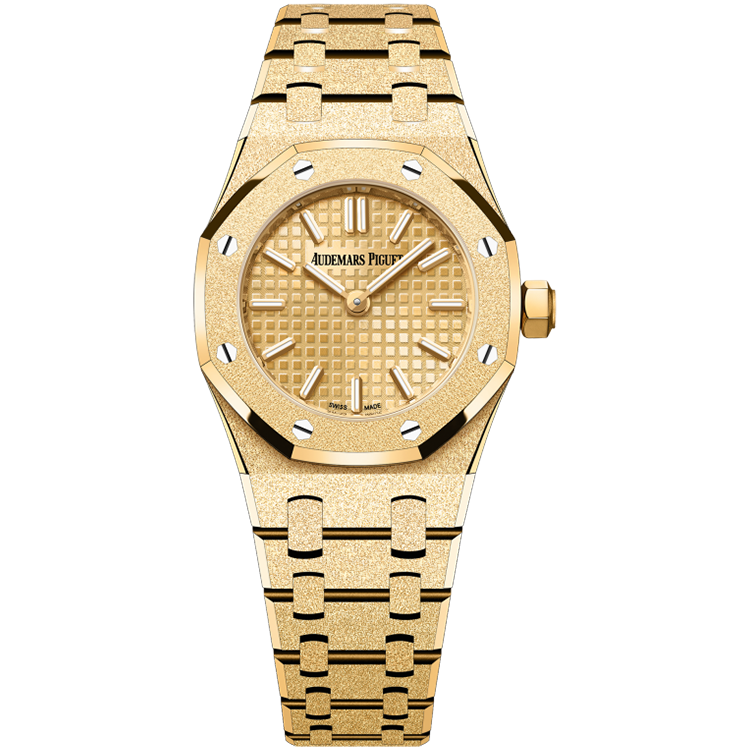 Audemars Piguet Royal Oak Mini 23mm Quartz in Frosted Yellow Gold