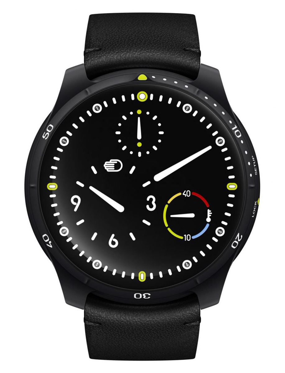 Type 5 BB Black 46mm in Black DLC Grade 5 Titanium on Black Barenia Calfskin Strap with Black Dial